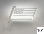 Fast-Flag 10″ Vertical Mount Stencil Flag - Metal Boat Flag