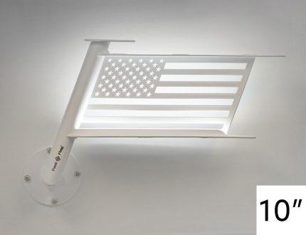 Fast-Flag 10″ Vertical Mount Stencil Flag - Metal Boat Flag