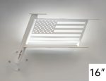 Fast-Flag 16″ Vertical Mount Stencil Flag - Metal Boat Flag