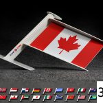 Fast-Flag SuperSport Solid International Flag 30" Metal Boat Flag
