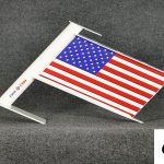 Fast-Flag SuperSport Solid 6" Metal Boat Flag