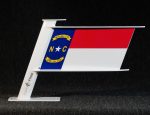 Fast-Flag SuperSport State North Carolina | Metal Boat Flags